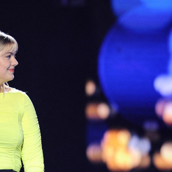 Louane et Florian Rossi - Enregistrement de la 2ème partie de soirée de l'émission "Duos Mystères" à la Seine Musicale à Paris, qui sera diffusée le 12 juin sur TF1 © Gaffiot-Moreau / Bestimage