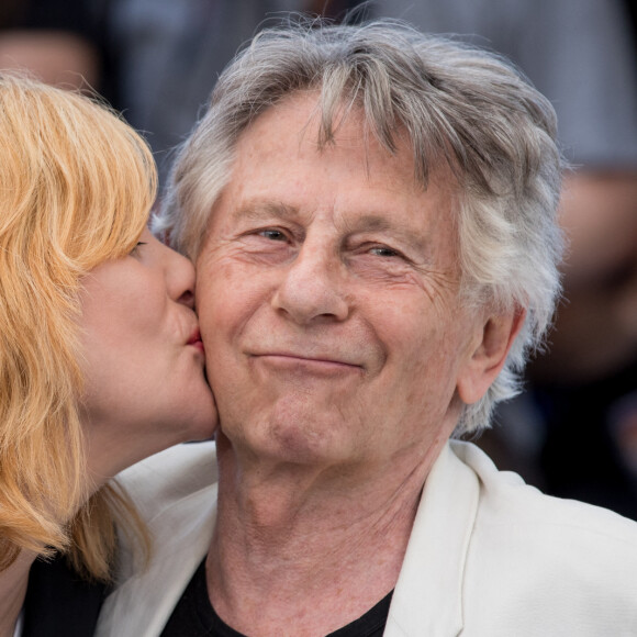 Emmanuelle Seigner et son mari Roman Polanski - Photocall du film "D'Après Une Histoire Vraie" lors du 70ème Festival International du Film de Cannes le 27 mai 2017 © Borde-Jacovides-Moreau/Bestimage