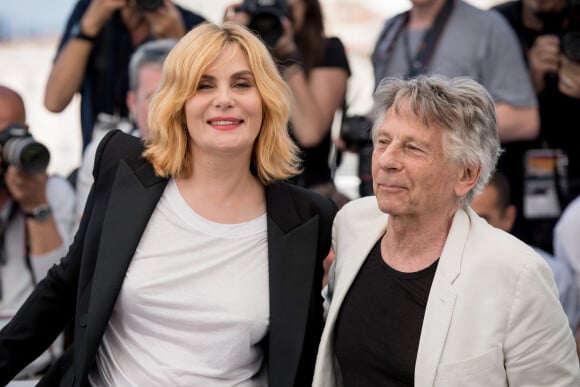 Emmanuelle Seigner et son mari Roman Polanski - Photocall du film "D'Après Une Histoire Vraie" lors du 70ème Festival International du Film de Cannes le 27 mai 2017 © Borde-Jacovides-Moreau/Bestimage