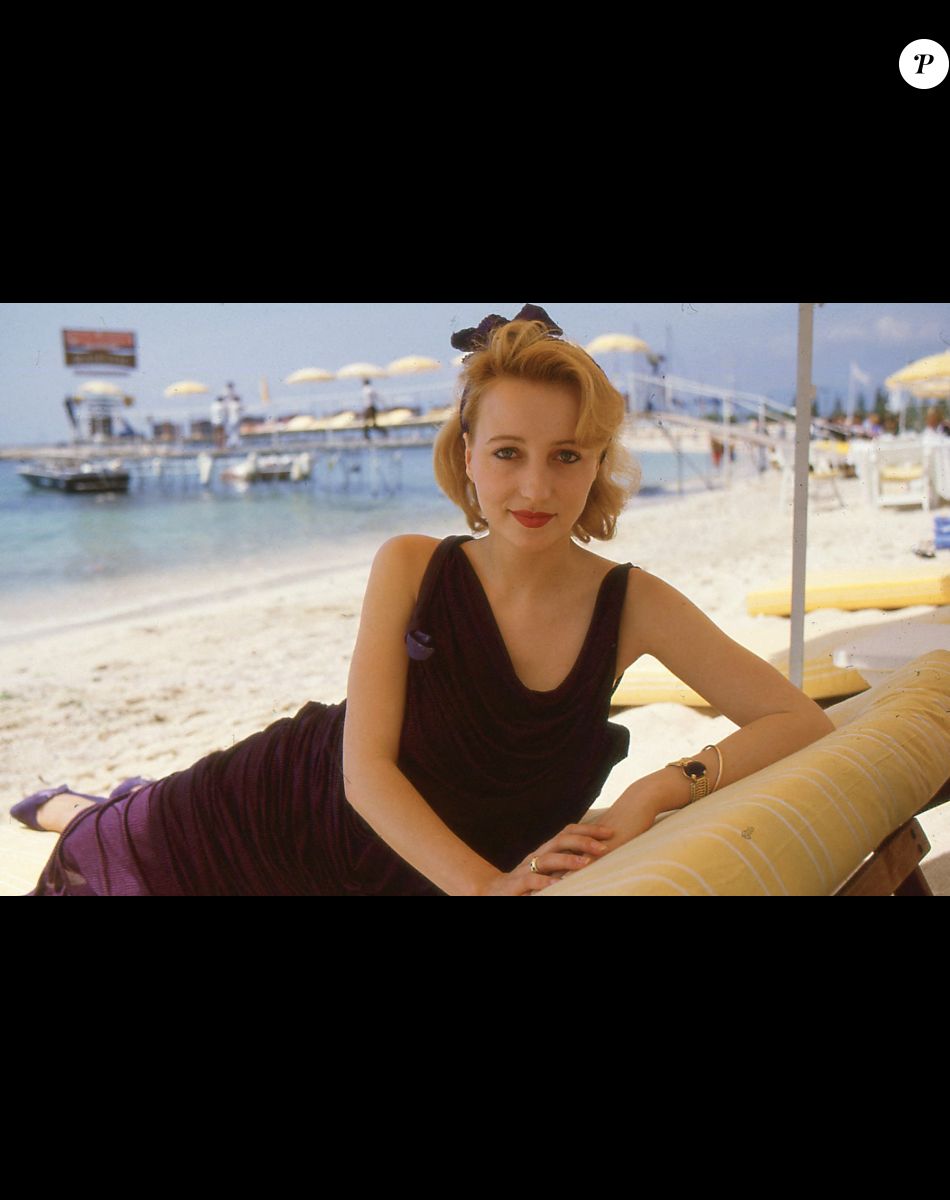 Pauline Lafont en mai 1989 à Cannes