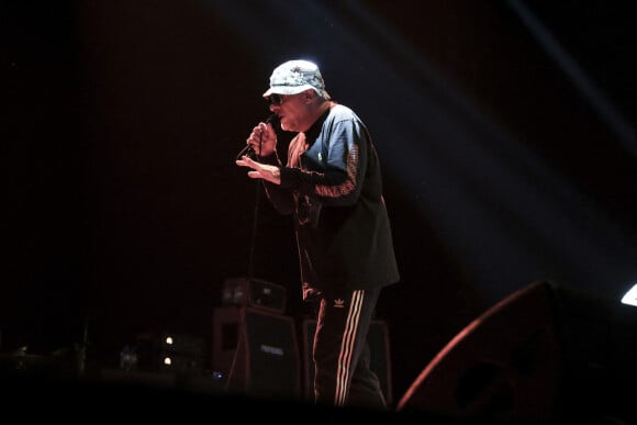 Exclusif - Bernie Bonvoisin - Le groupe Trust en concert à l'Olympia, le 19 octobre 2022. © Jack Tribeca / Bestimage