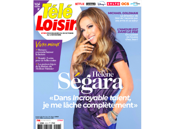 La couverture du magazine Télé-Loisirs du 24 octobre 2022