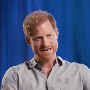 Le prince Harry réalise une série d'interviews sur le thème de la santé mentale avec Chloe Kim, Adam M.Grant et Blu Mendoza dans le cadre d'un film promotionnel pour sa start-up caritative "Better Up". © JLPPA/Bestimage 