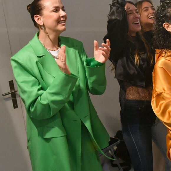 Pauline Ducruet - Backstage du défilé Alter Femme Automne/Hiver 2022/2023 lors de la Fashion Week de Paris le 1er mars 2022. © Veeren/Bestimage