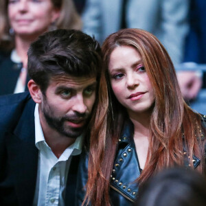 Shakira et Gerard Piqué - L'Espagne remporte la Coupe Davis à Madrid, le 24 novembre 2019, grâce à la victoire de R. Nadal contre D. Shapovalov (6-3, 7-6). 