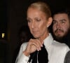 Céline Dion à la sortie du défilé Giorgio Armani Privé à l'hôtel d'Evreux lors de la Fashion Week Haute Couture collection printemps/été 2019 de Paris, France.