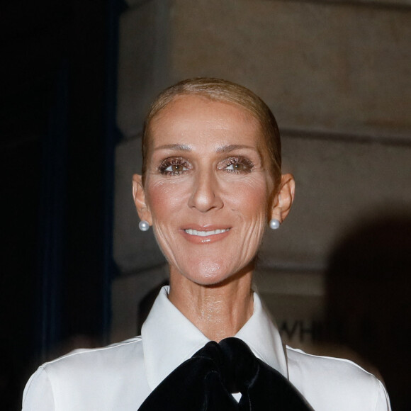 Celine Dion à l'extérieur du défilé de mode Haute-Couture printemps-été 2019 "Giorgio Armani Prive Haute Couture" à Paris. Le 22 janvier 2019 © CVS-Veeren / Bestimage 
