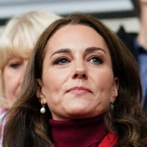 La princesse de Galles assiste au match de rugby entre l'Angleterre et la Papouasie Nouvelle-Guinéea, pour les matchs tests avant la coupe du monde. @ Martin Rickett/PA Wire