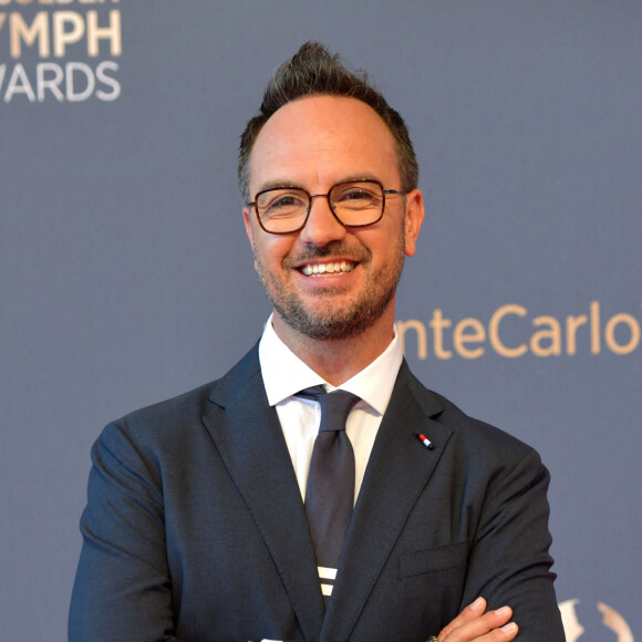 Jarry lors du photocall de la cérémonie des Nymphes d'Or du 60ème festival de télévision de Monte Carlo au Grimaldi Forum à Monaco le 22 juin 2021.Cette année, beaucoup de lauréats seront présents en hologramme à cause des restrictions sanitaires © Bruno Bebert / Bestimage 