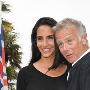 Franck Dubosc et sa femme Danièle Dubosc lors de l'inauguration de l'hôtel Barrière Le Grand Hôtel Dinard, après cinq mois de rénovation, à Dinard, France, le 15 juin 2019. L'établissement, propriété du groupe Barrière, a rouvert ses portes le 12 avril. Rénovation des cuisines, décoration, mobilier et espace bien-être repensés. L'hôtel 5 étoiles, construit en 1858, passe de 89 à 86 chambres pour créer une suite supplémentaire et deux suites juniors avec portes communicantes. Toutes ont été refaites du sol au plafond. © Coadic Guirec/Bestimage 