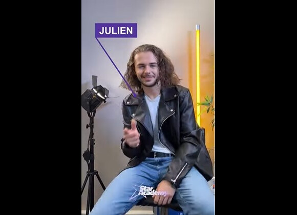Julien, candidat de la nouvelle saison de la Star Academy.