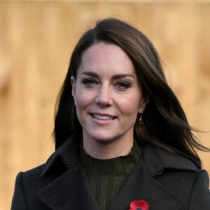 Catherine (Kate) Middleton, princesse de Galles, visite le centre pour enfants Colham Manor à Hillingdon, le 9 novembre 2022. 