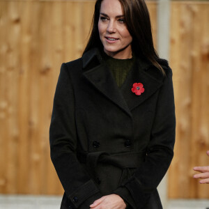 Catherine (Kate) Middleton, princesse de Galles, visite le centre pour enfants Colham Manor à Hillingdon, le 9 novembre 2022. 