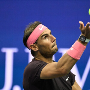 Rafael Nadal bat R.Gasquet (6-0, 6-1, 7-5) au troisième tour de l'US Open au USTA Billie Jean King National Tennis Center à New York City, New York, Etats-Unis, le 3 septembre 2022. 