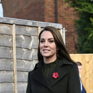 Catherine (Kate) Middleton, princesse de Galles, visite le centre pour enfants Colham Manor à Hillingdon, le 9 novembre 2022. 