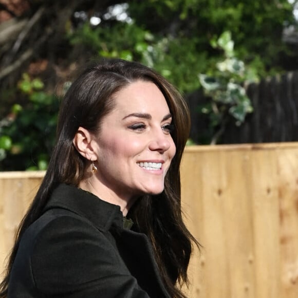 Catherine (Kate) Middleton, princesse de Galles, visite le centre pour enfants Colham Manor à Hillingdon, le 9 novembre 2022. 