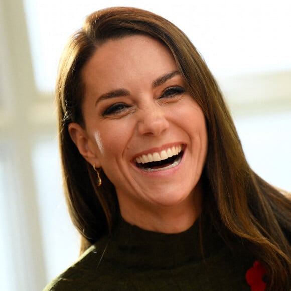 Catherine (Kate) Middleton, princesse de Galles, visite le centre pour enfants Colham Manor à Hillingdon, près de Londres. 