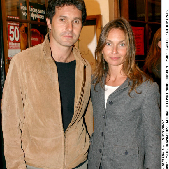 Serge Hazanavicius et Axelle Laffont.