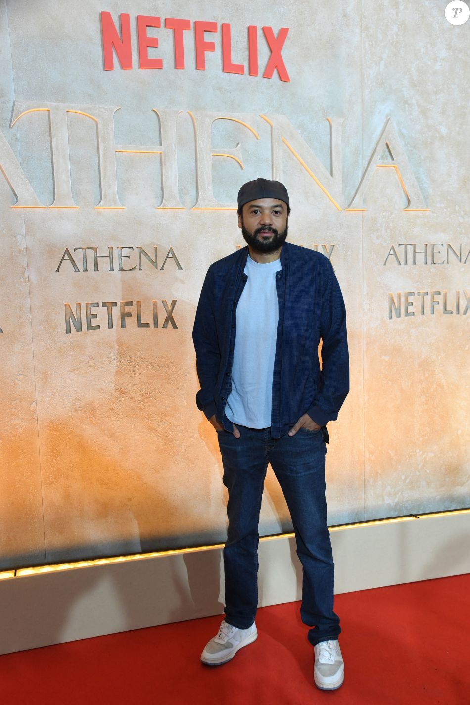 Fabrice Eboué - Avant-première du film Athena à la salle Pleyel à Paris ...