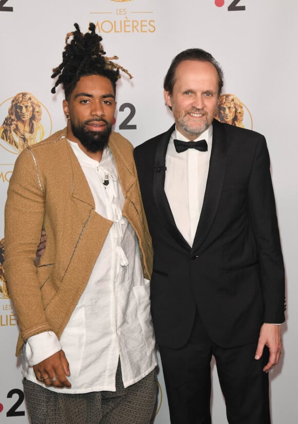 Fary et Jean-Marc Dumontet (président des Molières) - Enregistrement à huis clos de la 32ème Cérémonie des Molières au Théâtre du Châtelet à Paris qui sera diffusée le 23 juin 2020 sur France 2. © Guirec Coadic / Bestimage 