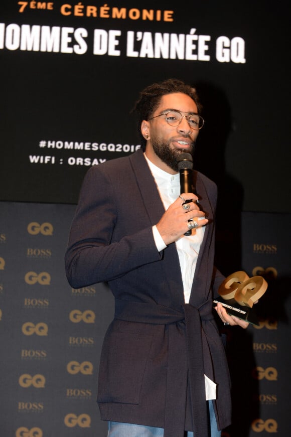 Fary à la 7ème cérémonie des "Hommes de l'Année GQ" au musée d'Orsay à Paris, le 23 novembre 2016. © Rachid Bellak/Bestimage 