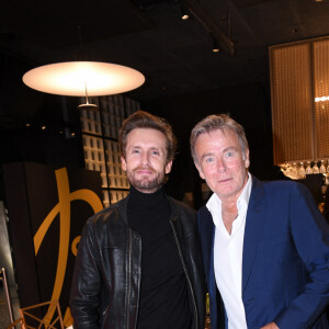 Exclusif - Philippe Lacheau, Franck Dubosc - Dîner de charité Breitling à la Samaritaine pour l'association "Premiers de Cordée" à Paris, le 14 novembre 2022. © Rachid Bellak/Bestimage