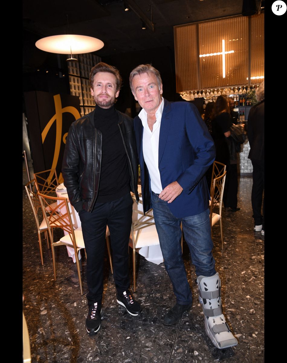 Exclusif - Philippe Lacheau, Franck Dubosc - Dîner de charité Breitling à la Samaritaine pour l'association "Premiers de Cordée" à Paris, le 14 novembre 2022. © Rachid Bellak/Bestimage