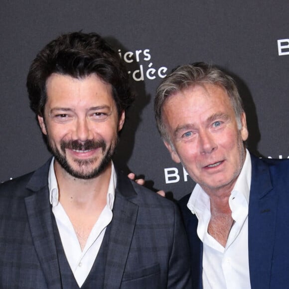 Exclusif - Alvaro Morte (La casa de papel), Franck Dubosc - Dîner de charité Breitling à la Samaritaine pour l'association "Premiers de Cordée" à Paris, le 14 novembre 2022. © Rachid Bellak/Bestimage