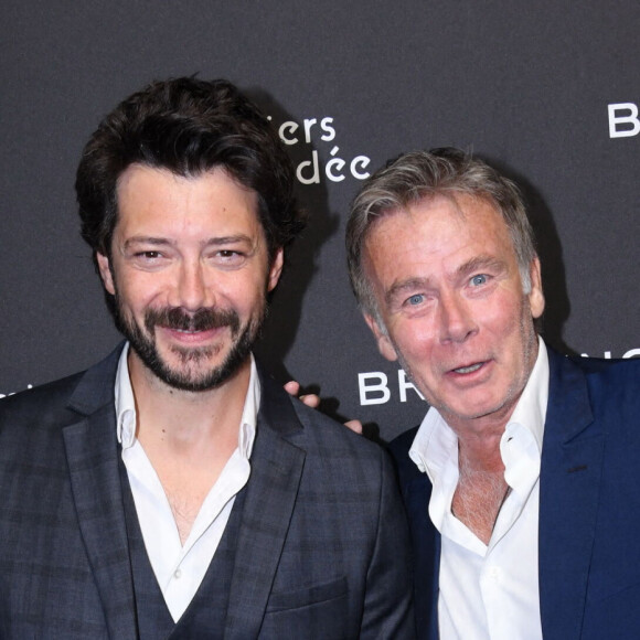 Exclusif - Alvaro Morte (La casa de papel), Franck Dubosc - Dîner de charité Breitling à la Samaritaine pour l'association "Premiers de Cordée" à Paris, le 14 novembre 2022. © Rachid Bellak/Bestimage