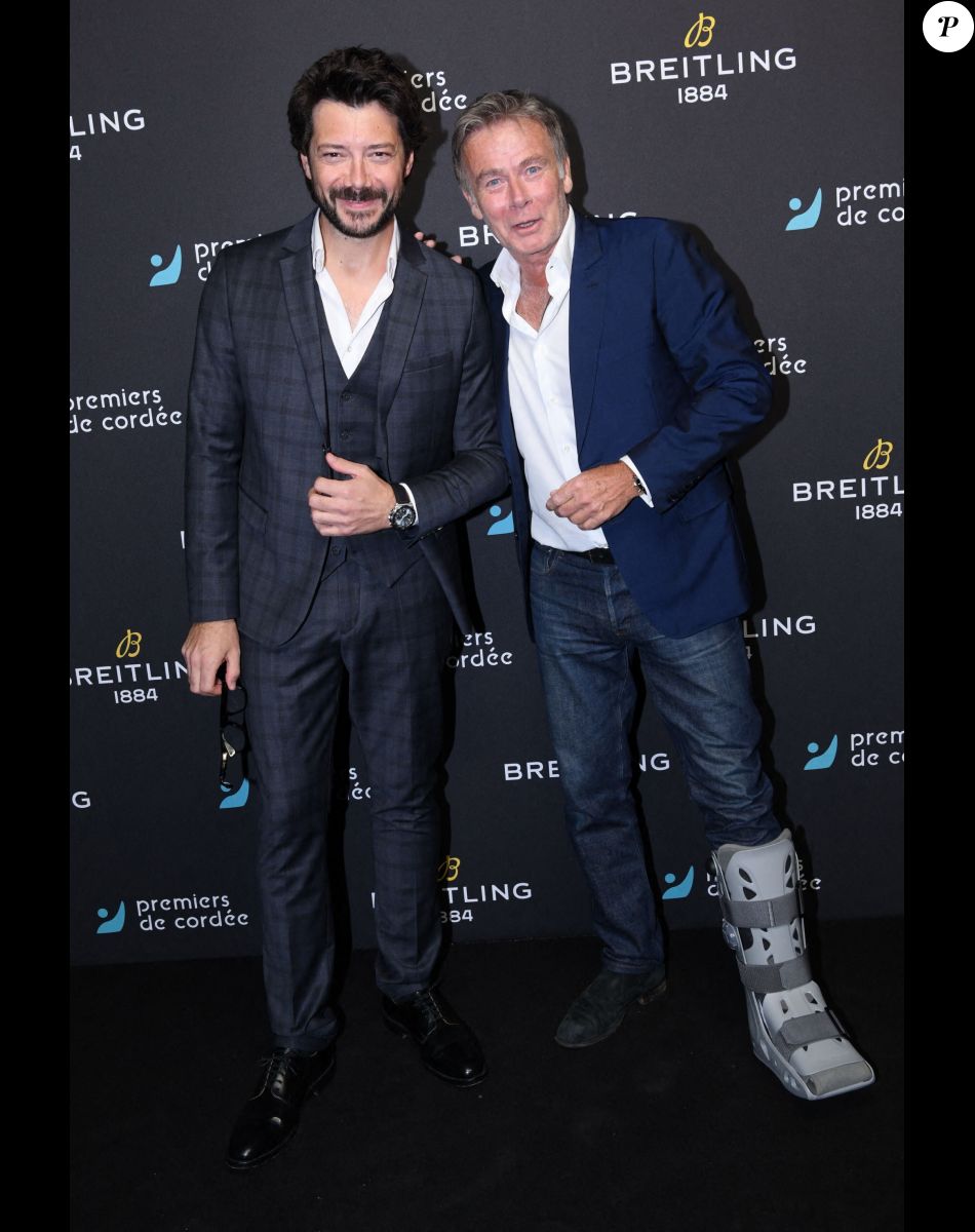 Exclusif - Alvaro Morte (La casa de papel), Franck Dubosc - Dîner de charité Breitling à la Samaritaine pour l'association "Premiers de Cordée" à Paris, le 14 novembre 2022. © Rachid Bellak/Bestimage