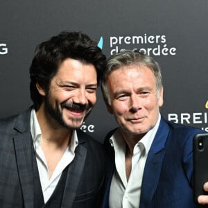 Exclusif - Alvaro Morte (La casa de papel), Franck Dubosc - Dîner de charité Breitling à la Samaritaine pour l'association "Premiers de Cordée" à Paris, le 14 novembre 2022. © Rachid Bellak/Bestimage