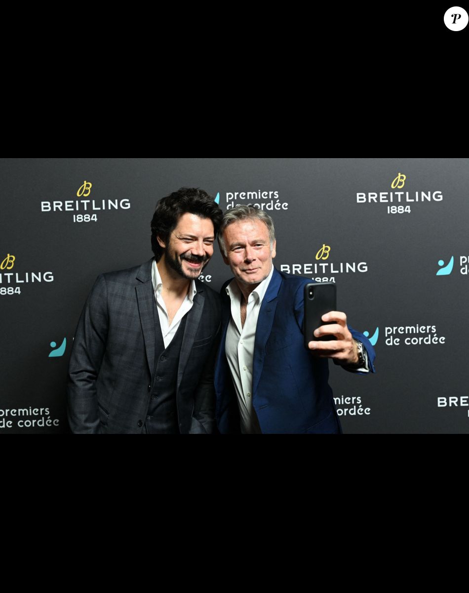 Exclusif - Alvaro Morte (La casa de papel), Franck Dubosc - Dîner de charité Breitling à la Samaritaine pour l'association "Premiers de Cordée" à Paris, le 14 novembre 2022. © Rachid Bellak/Bestimage