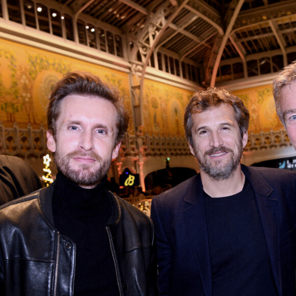 Exclusif - Philippe Lacheau, Guillaume Canet, Franck Dubosc - Dîner de charité Breitling à la Samaritaine pour l'association "Premiers de Cordée" à Paris, le 14 novembre 2022. © Rachid Bellak/Bestimage