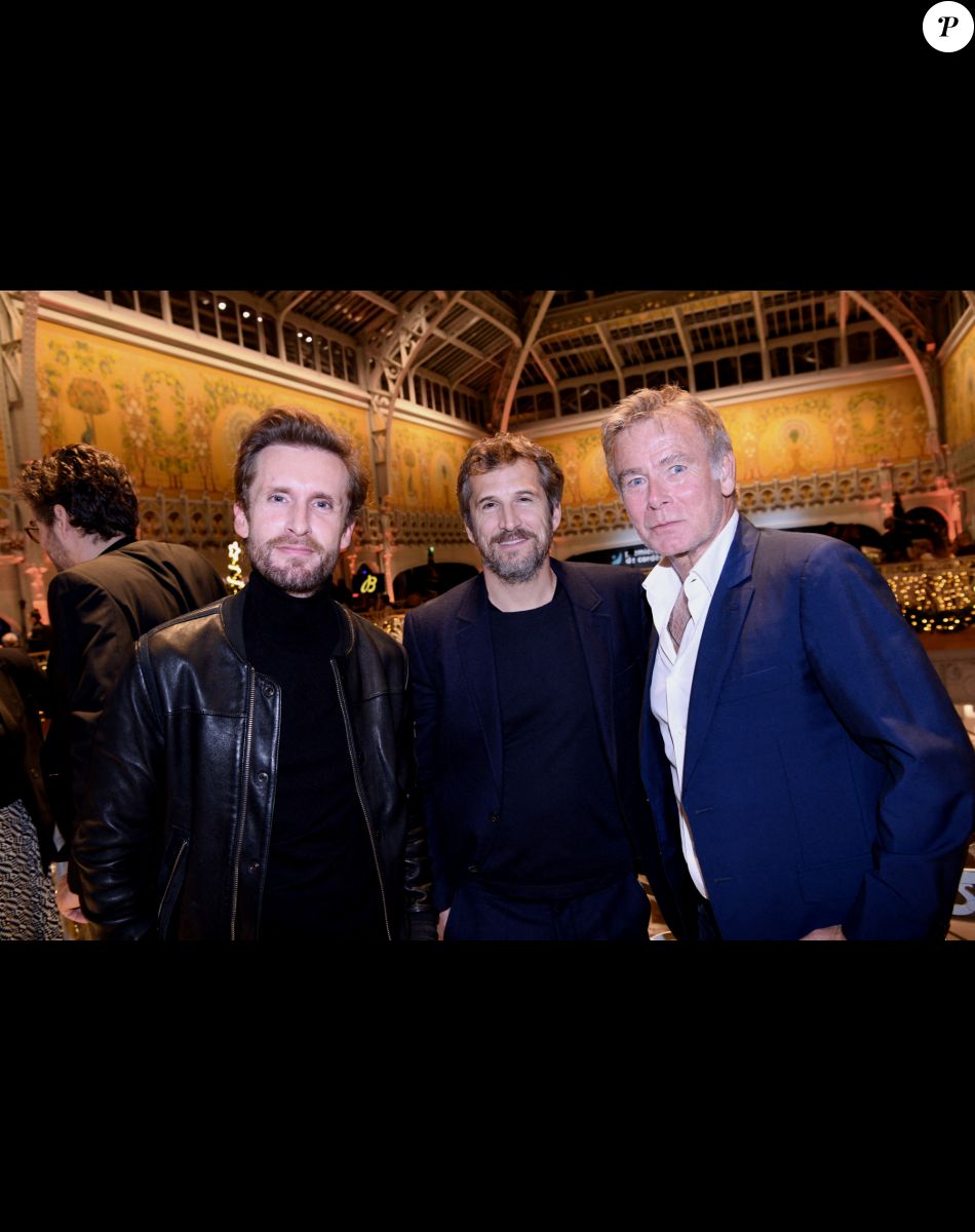 Exclusif - Philippe Lacheau, Guillaume Canet, Franck Dubosc - Dîner de charité Breitling à la Samaritaine pour l'association "Premiers de Cordée" à Paris, le 14 novembre 2022. © Rachid Bellak/Bestimage