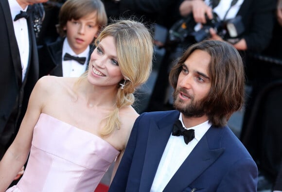 Dimitri Rassam et sa femme Masha Rassam - Montée des marches du film "The Little Prince" lors du 68e Festival International du Film de Cannes, le 22 mai 2015.