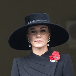 Catherine (Kate) Middleton, princesse de Galles, - Les membres de la famille royale d'Angleterre et les personnalités lors du "Remembrance Sunday Service" à Londres, le 13 novembre 2022. 