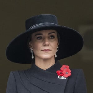 Catherine (Kate) Middleton, princesse de Galles, - Les membres de la famille royale d'Angleterre et les personnalités lors du "Remembrance Sunday Service" à Londres, le 13 novembre 2022. 