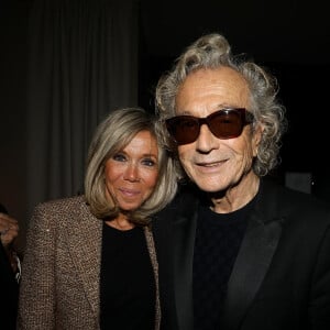 Exclusif - Brigitte Macron et Luc Plamondon - Générale de l'opéra-rock "Starmania" à la Seine Musicale de Boulogne-Billancourt. Le 8 novembre 2022. © Dominique Jacovides-Coadic Guirec/Bestimage