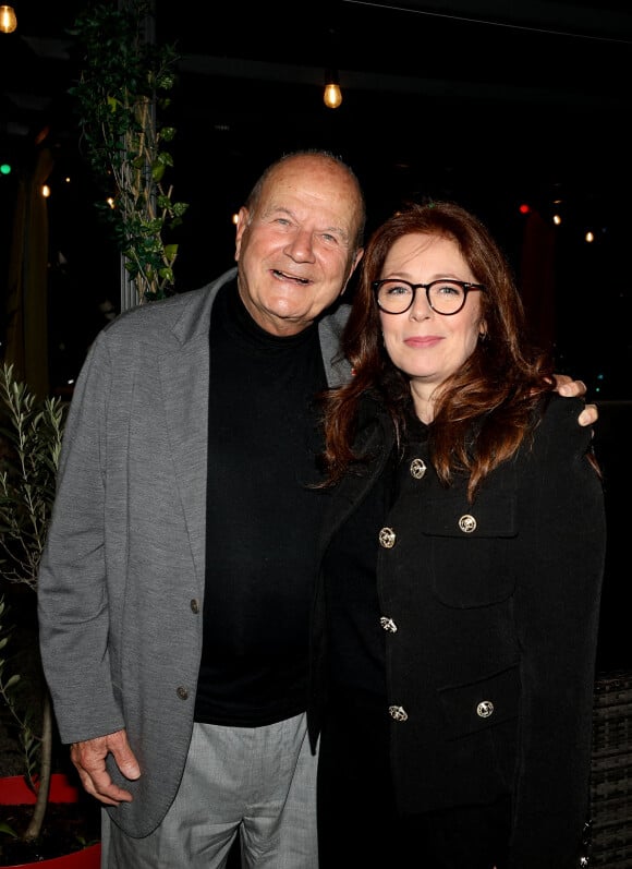 Exclusif - Marc Ladreit de Lacharrière et Isabelle Boulay - Générale de l'opéra-rock "Starmania" à la Seine Musicale de Boulogne-Billancourt. Le 8 novembre 2022. © Dominique Jacovides-Coadic Guirec/Bestimage