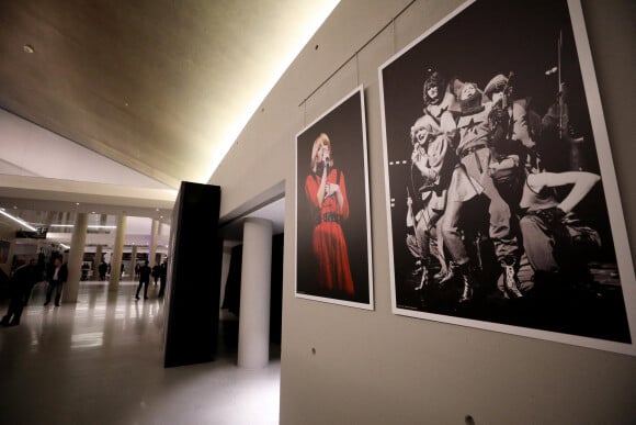 Exclusif  - Expo photo sur le thème de l'opéra-rock Starmania à la Seine Musicale le 8 novembre 2022.