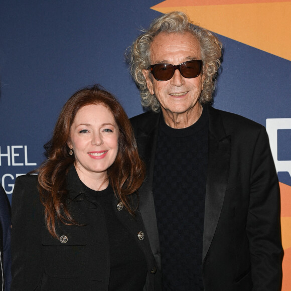 Exclusif - Isabelle Boulay et Luc Plamondon - Générale de l'opéra-rock "Starmania" à la Seine Musicale de Boulogne-Billancourt. Le 8 novembre 2022. © Dominique Jacovides-Coadic Guirec/Bestimage