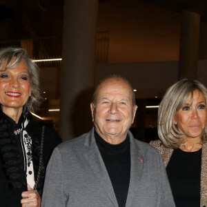 Exclusif - Hélène Arnault, Marc Ladreit de Lacharrière, Brigitte Macron - Générale de l'opéra-rock "Starmania" à la Seine Musicale de Boulogne-Billancourt. Le 8 novembre 2022. © Dominique Jacovides-Coadic Guirec/Bestimage