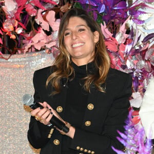 Laury Thilleman (Miss France 2011) - Illuminations de Noël du Comité du Faubourg Saint-Honoré à Paris le 17 novembre 2022. © Coadic Guirec/Bestimage