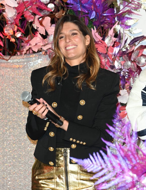 Laury Thilleman (Miss France 2011) - Illuminations de Noël du Comité du Faubourg Saint-Honoré à Paris le 17 novembre 2022. © Coadic Guirec/Bestimage