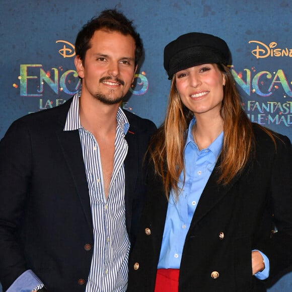 Juan Arbelaez et son ex-femme Laury Thilleman - Avant-première du film "Encanto" de Disney au Grand Rex à Paris. © Veeren/Bestimage