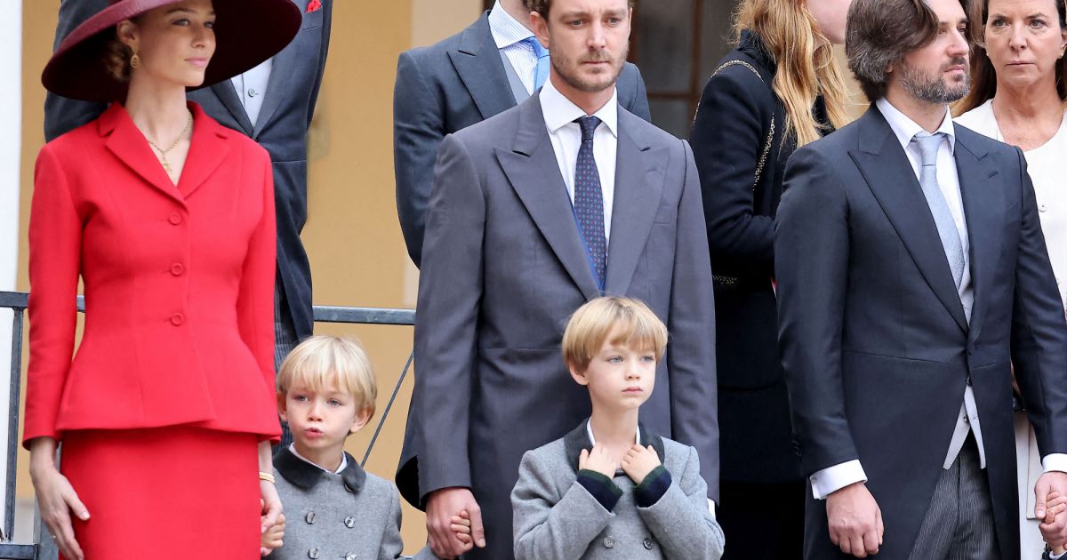 Beatrice Borromeo, Pierre Casiraghi, leurs enfants Francesco et Stefano, Dimitri Rassam La