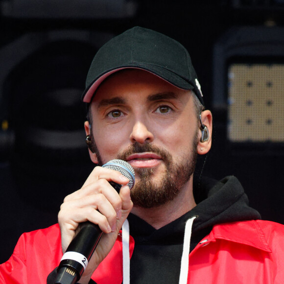 Christophe Willem - 4ème édition du festival "Paris Paradis" Jour 2 au parc de la Villette à Paris, France, le 17 septembre 2022. © Christophe Clovis / Bestimage.