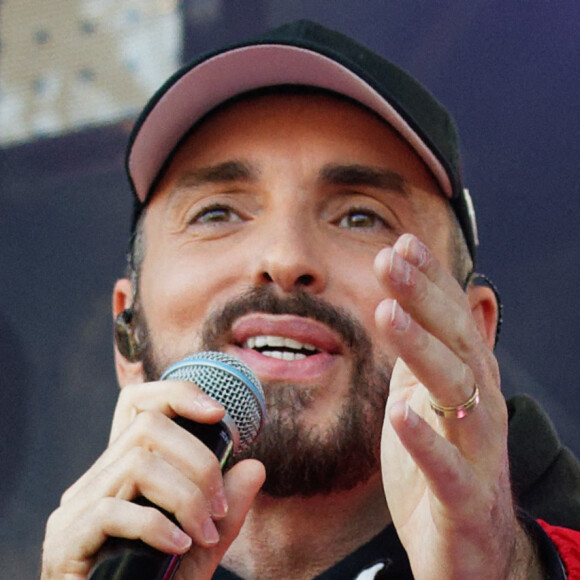 Christophe Willem - 4ème édition du festival "Paris Paradis" Jour 2 au parc de la Villette à Paris, France, le 17 septembre 2022. © Christophe Clovis / Bestimage.