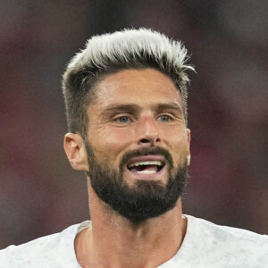 Olivier Giroud (France) - L'équipe de France de football s'incline face au Danemark (2 - 0) à l'issue du match de la Ligue des Nations, à Copenhague.