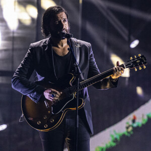 Exclusif - Maxim Nucci (Yodelice) - Concert hommage à Johnny Hallyday "Que je t'aime" à l'AccorHotels Arena Paris Bercy à Paris. Le 14 septembre 2021 © Borde-Jacovides-Moreau / Bestimage